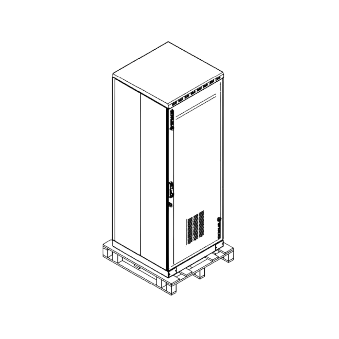 Gp Racks Svc1b1i4580111 Rack De 44 Us