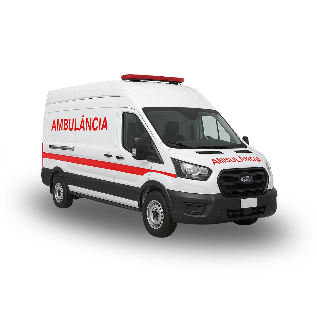 Furgão Ambulância Simples Remoção Ford Transit L3H3 — Compartimento ≥ 10 m³