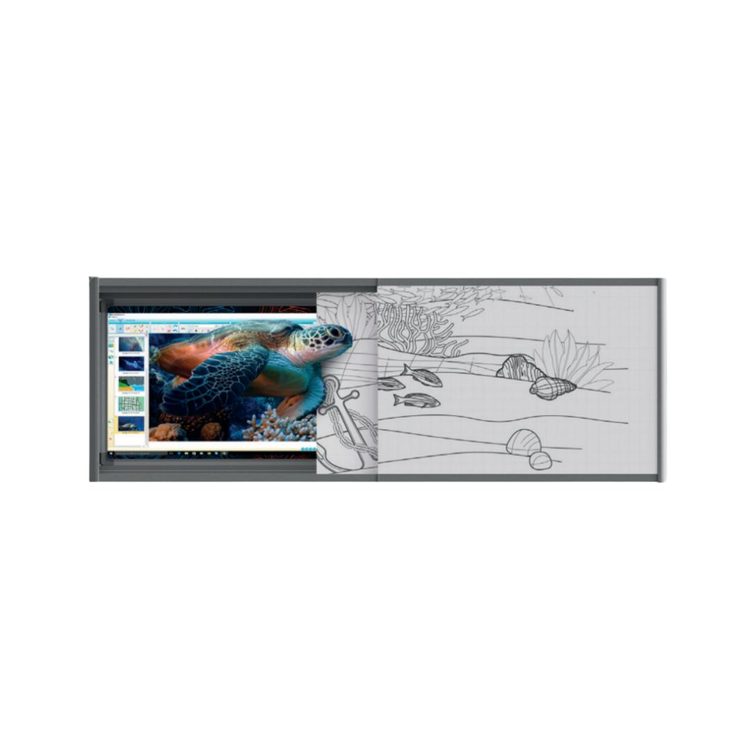 Solução Integrada Quadriline Tl Series Ac75p T420m2 Quadro / Lousa Digital 75” - Movplan