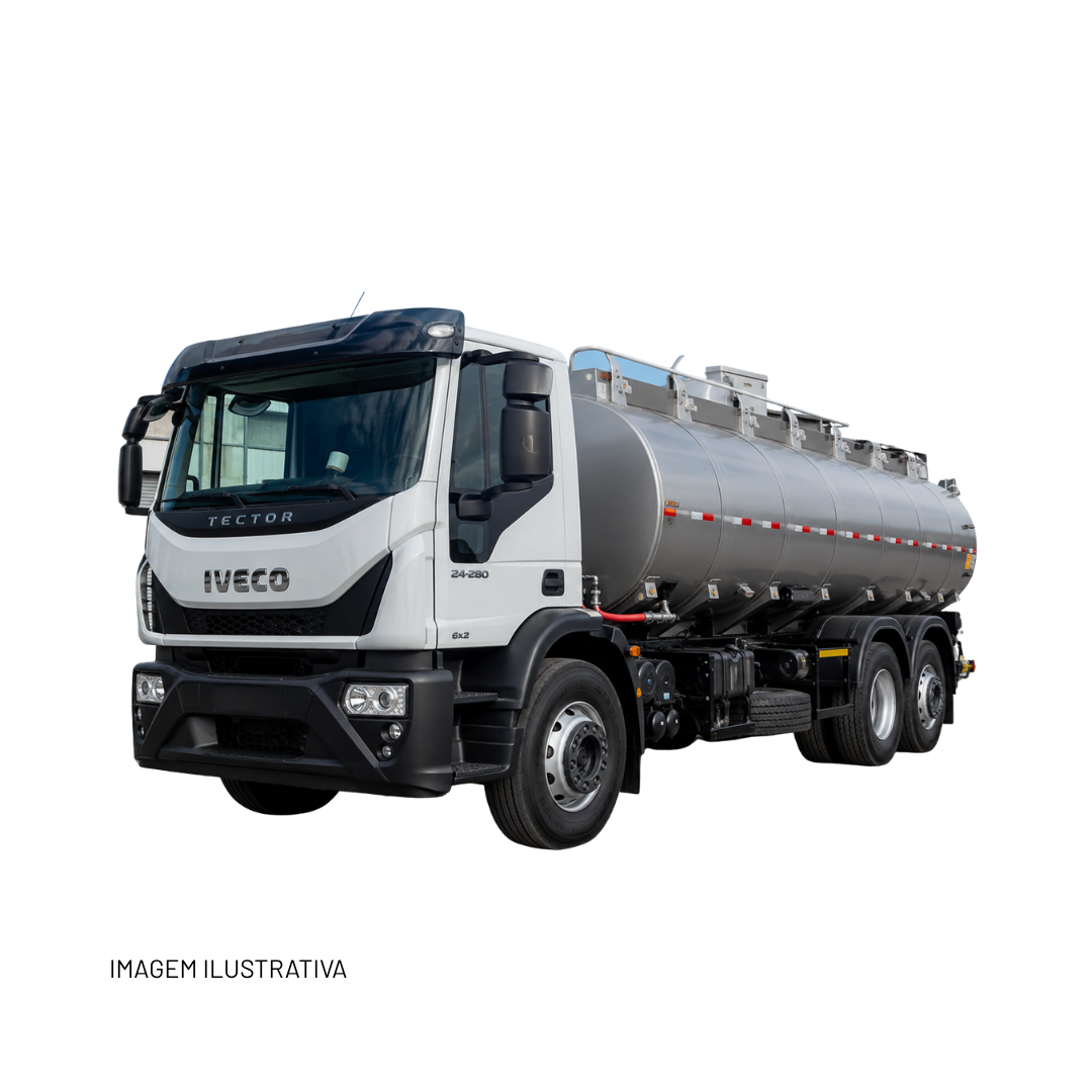 Iveco Tector 24-280 6x2 Caminhão Tanque De Combustível 15.000 Litros