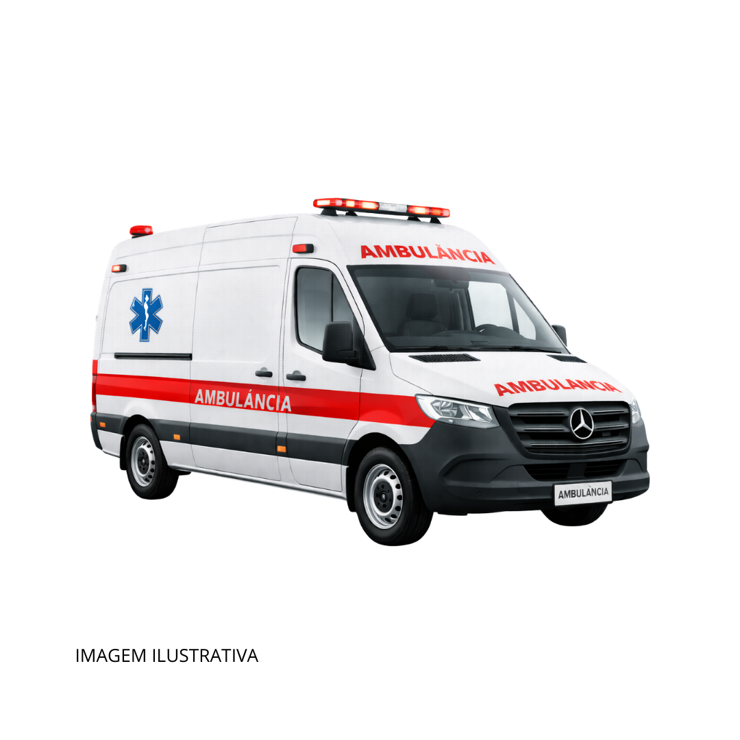 Ambulância Uti Móvel Tipo D Mercedes-Benz Sprinter 417 14 M³ Branca Com Equipamentos