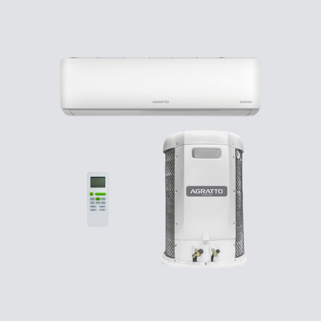 Ar Condicionado Split Inverter AGRATTO 24.000 BTUs – 220V com Controle Remoto