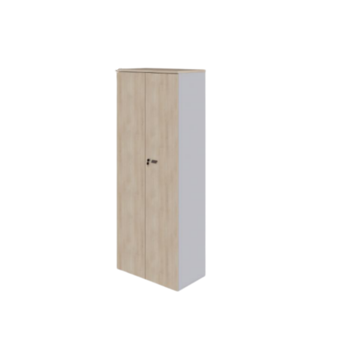Armário Alto 02 Portas Em Mdp Com 04 Prateleiras Reguláveis 800x465x2100mm