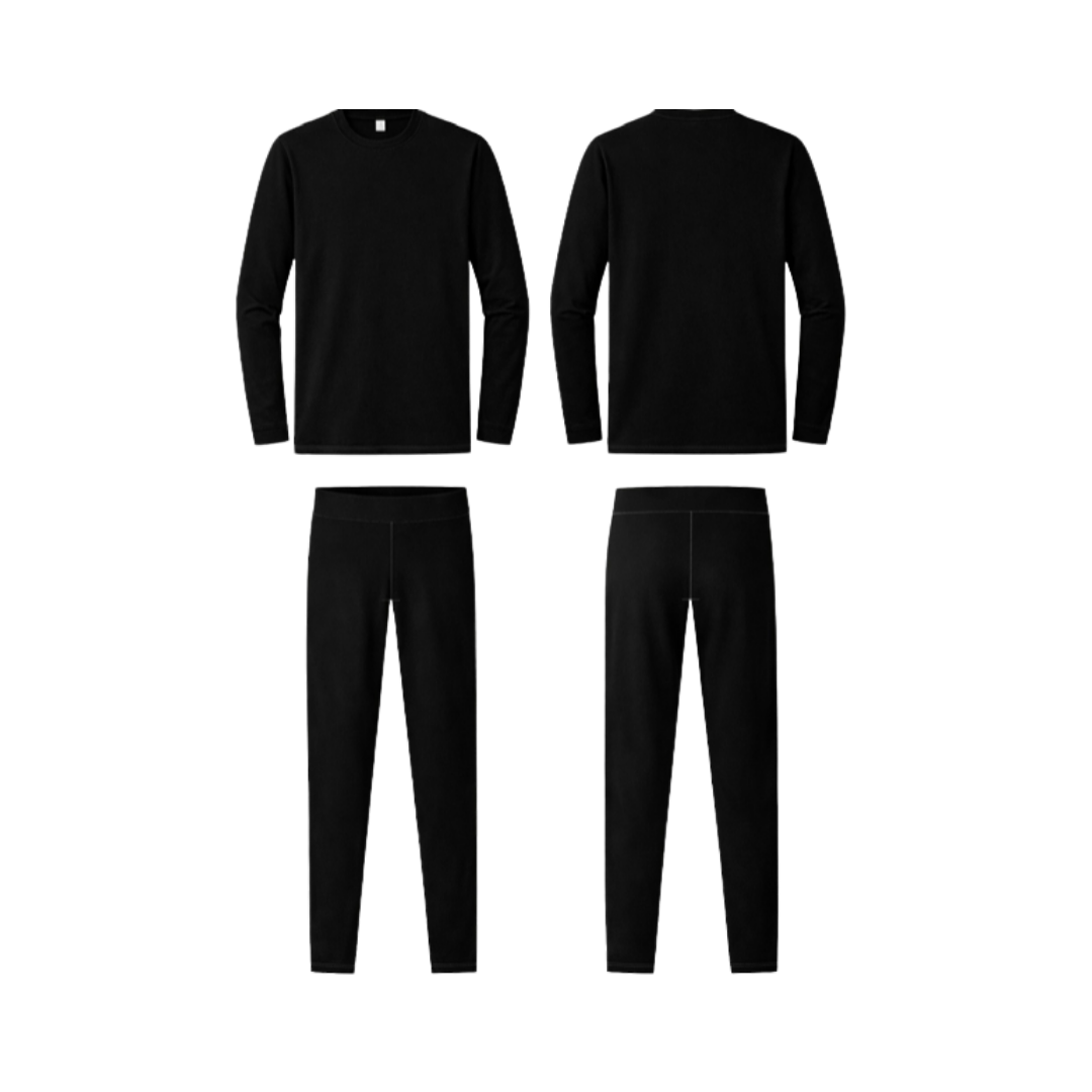 Conjunto Segunda Pele Unissex Preto