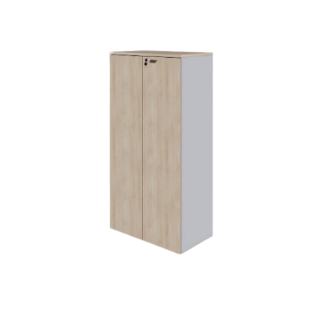 Armário Alto 02 Portas Em Mdp Com 03 Prateleiras Reguláveis 800x465x1600mm