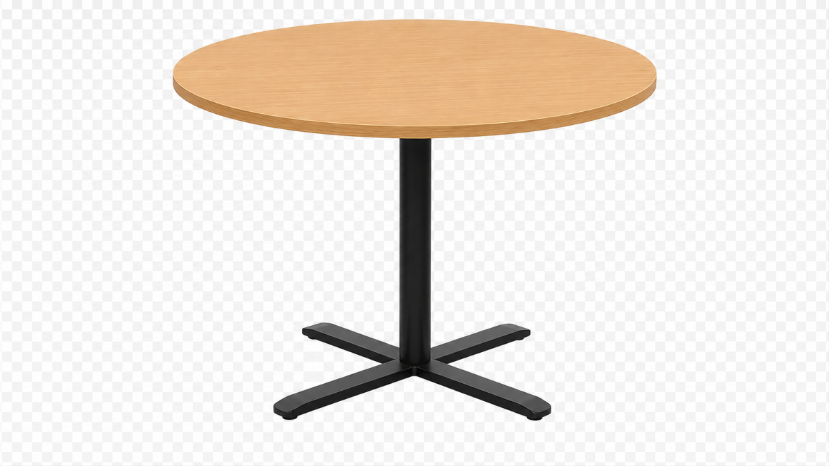 Mesa Reunião Redonda 1200 X 730 Mm