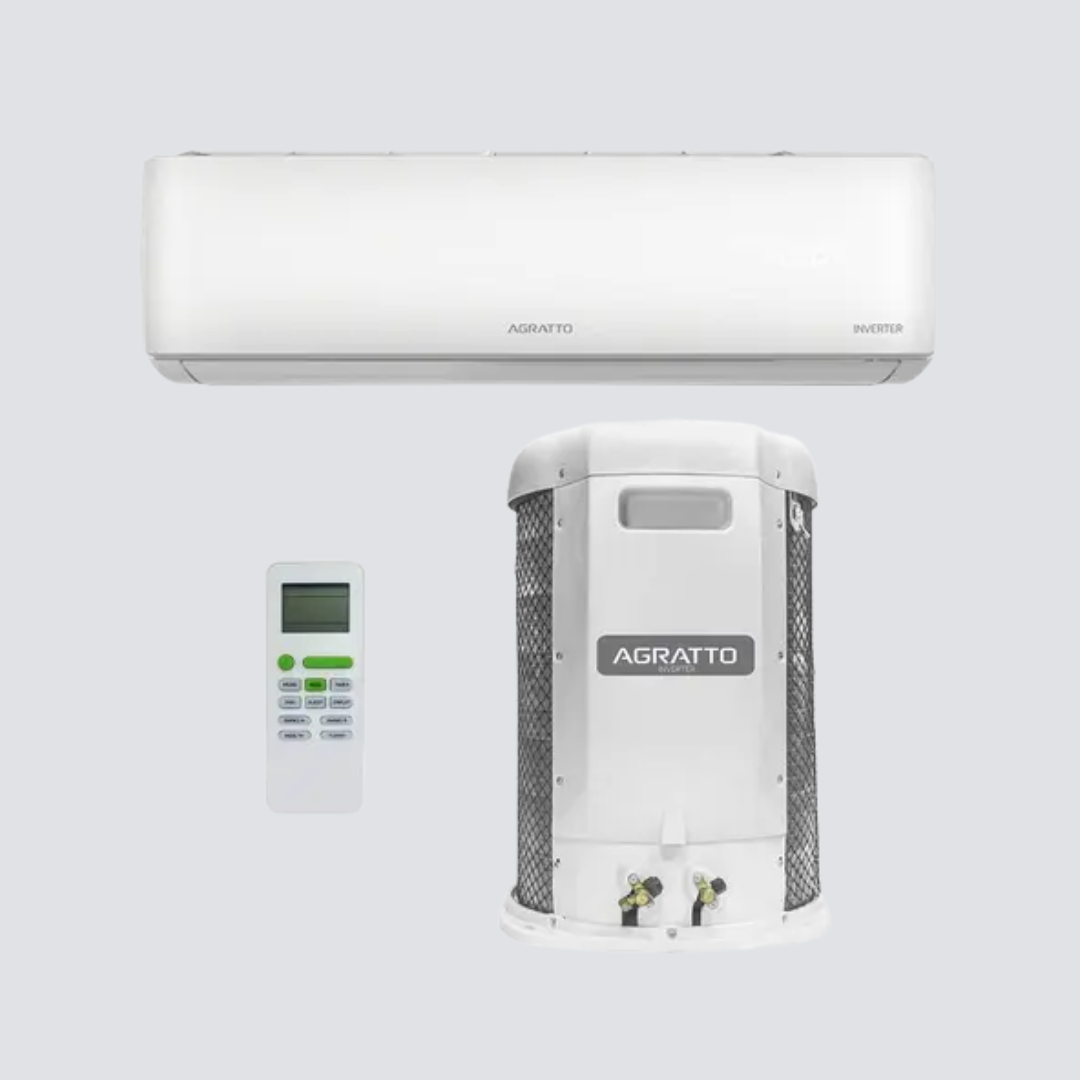 Ar-Condicionado Split Hi-Wall Agratto 24.000 BTUs – Inverter, Ciclo Frio, 220V, Serpentina de Cobre