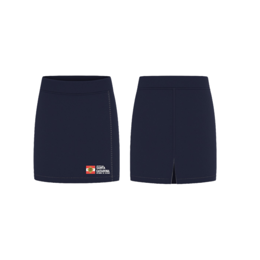 Short Saia Feminino Uniforme Escolar