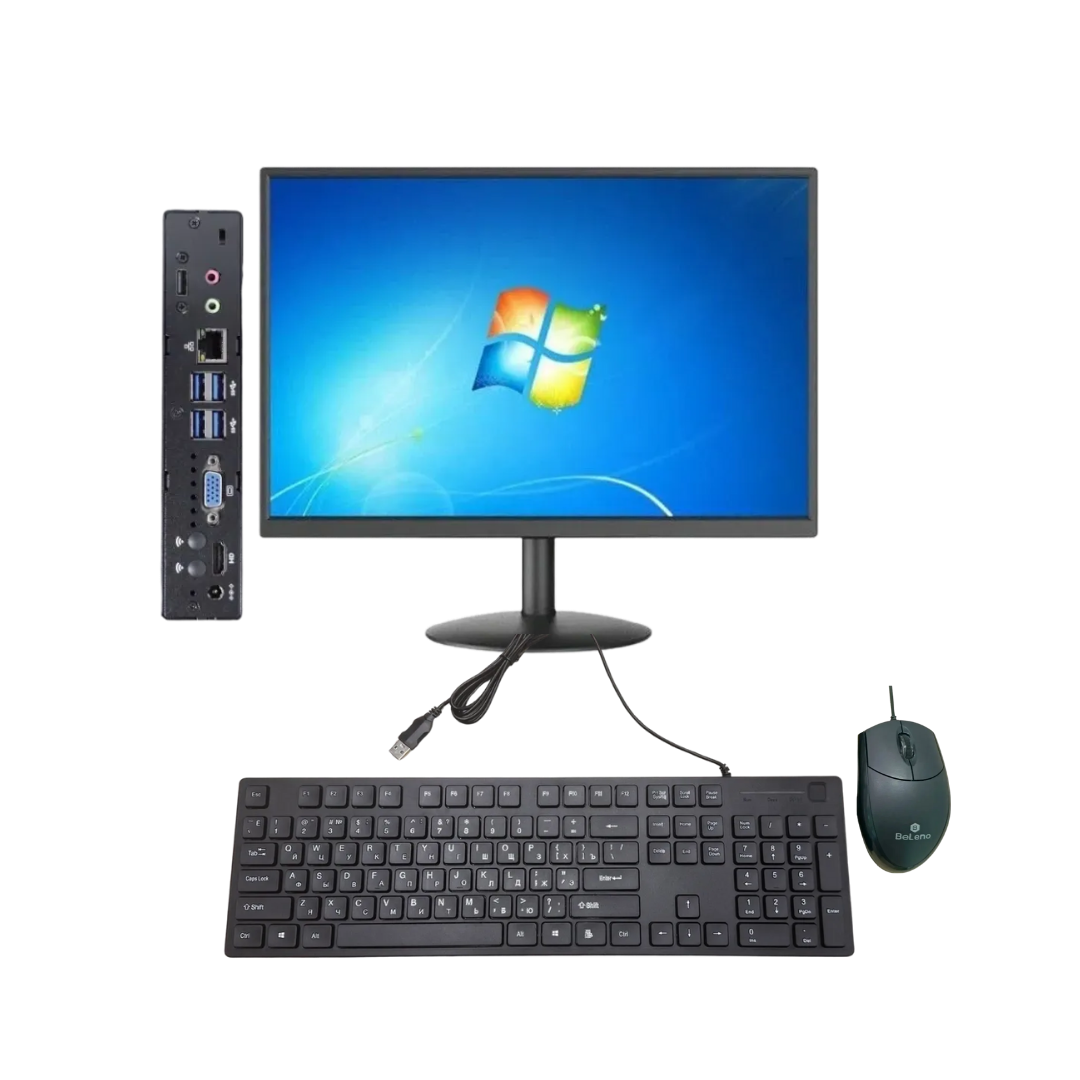 Mini PC Tipo II Corporativo com Monitor 21,5” – BeLeno BL5G