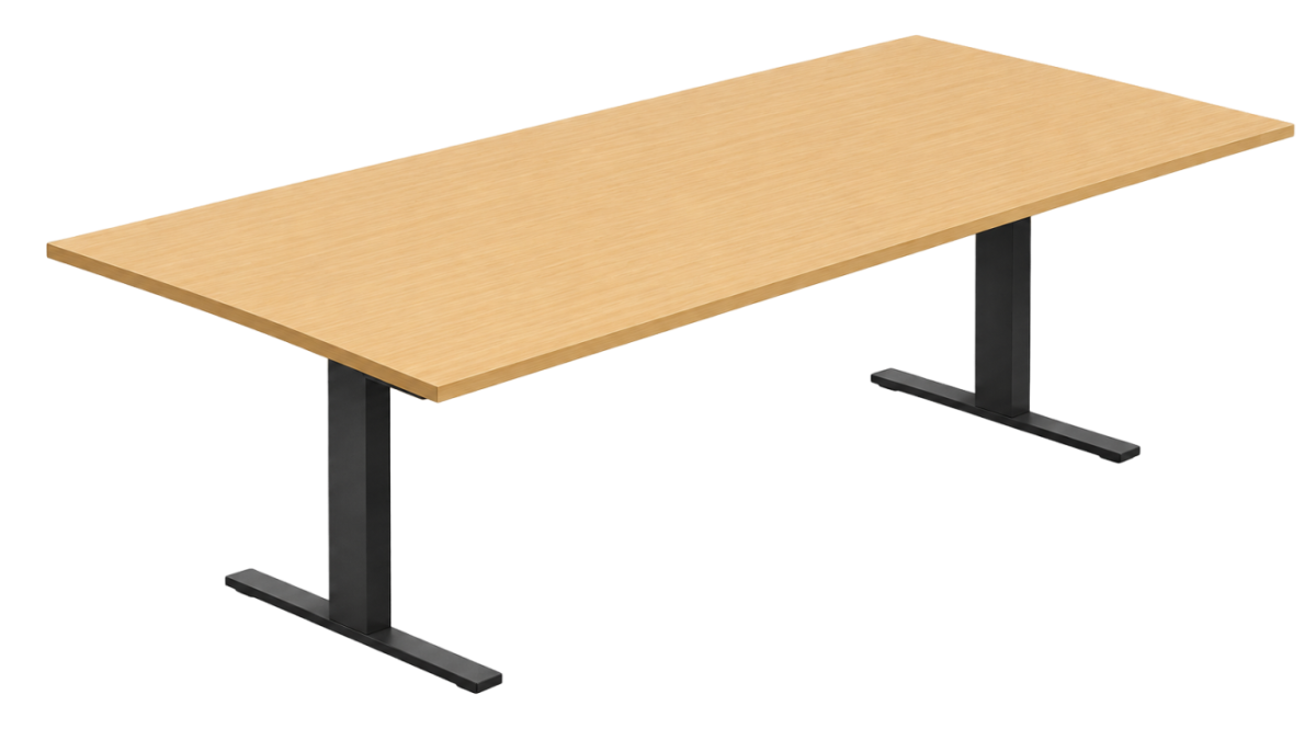 Mesa De Reunião Retangular 2700 X 1100 X 730 Mm