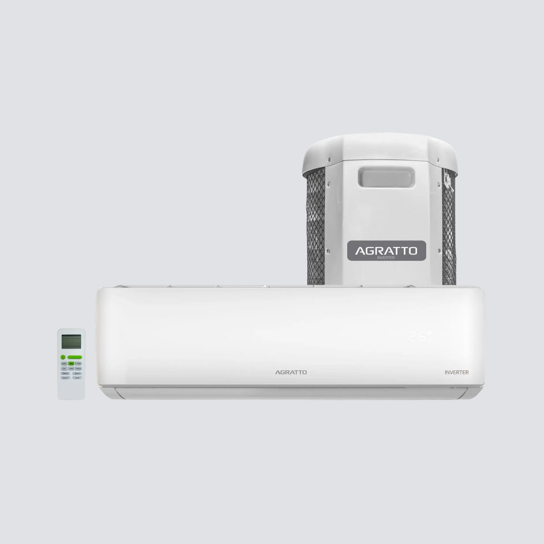 Ar-Condicionado Split Inverter Agratto 18.000 BTUs – Ciclo Frio, 220V, Serpentina de Cobre
