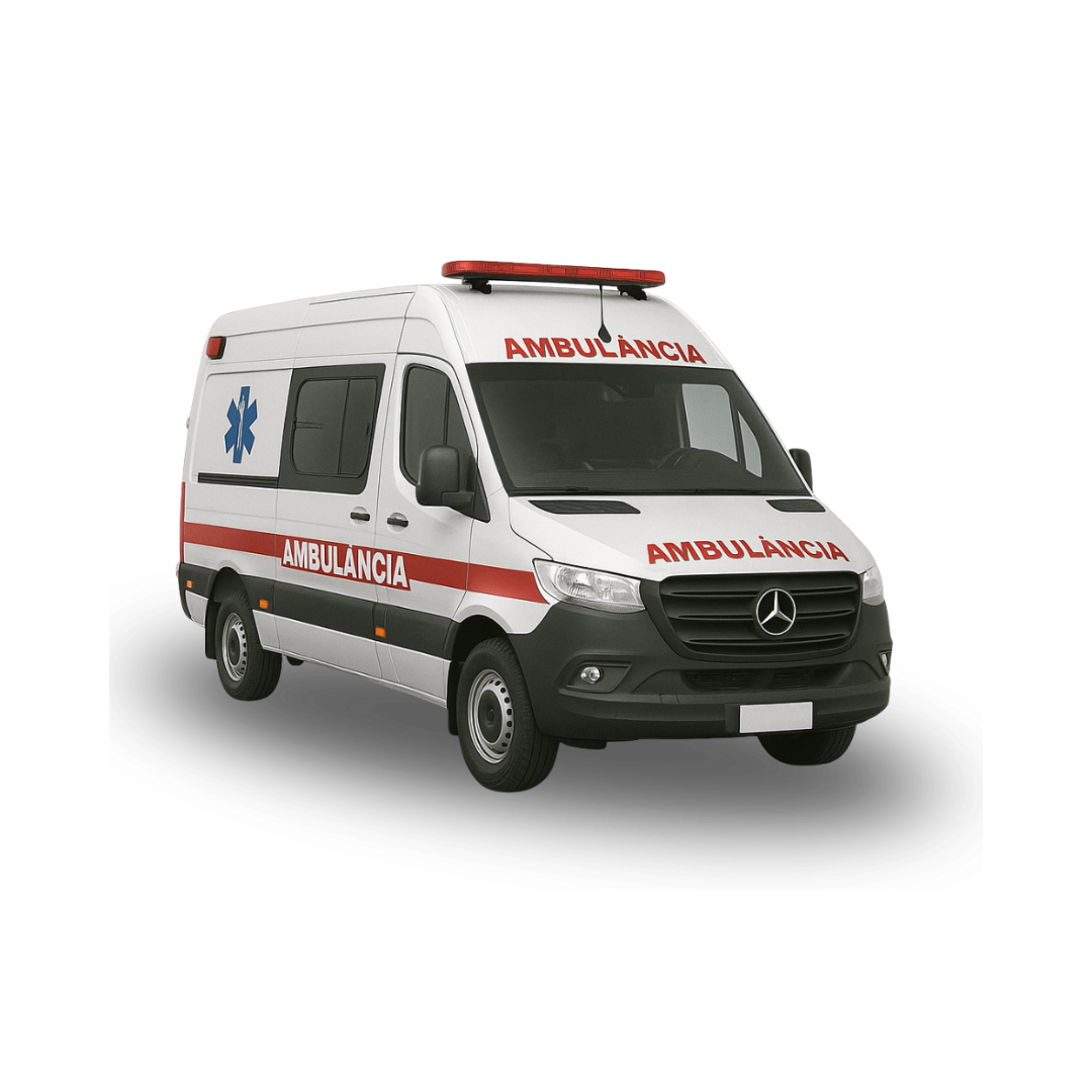 Mercedes‑Benz Sprinter – Ambulância UTI Móvel Tipo D (Furgão 14 m³, 0 km, 2024/2025) – Sem Equipamentos