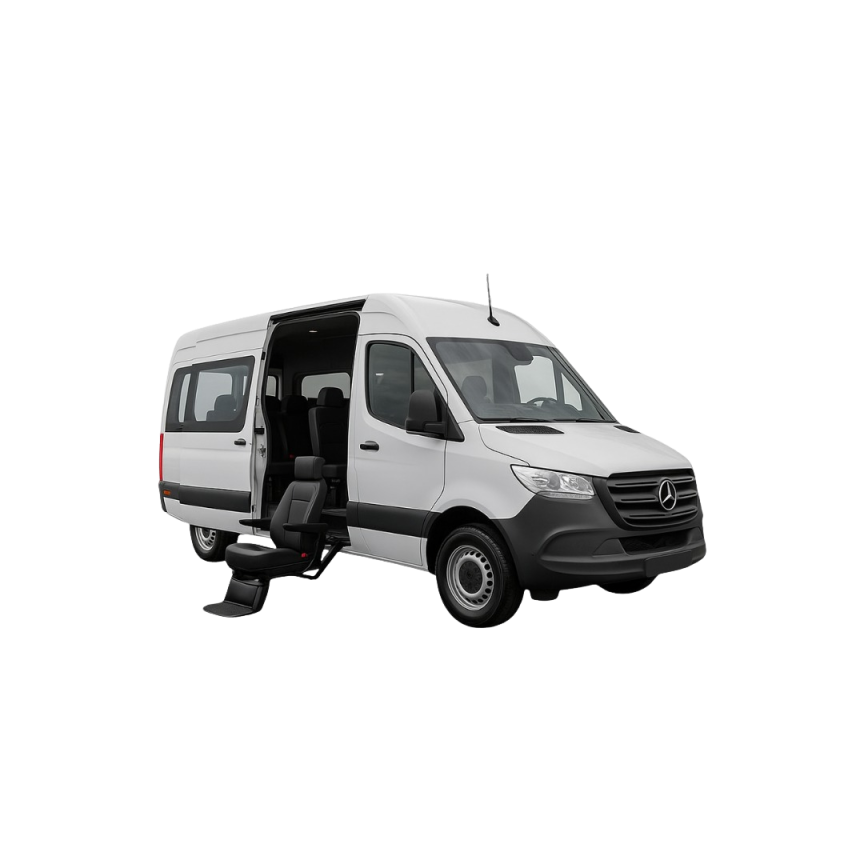 VAN 15+1 PASSAGEIROS COM ACESSIBILIDADE
