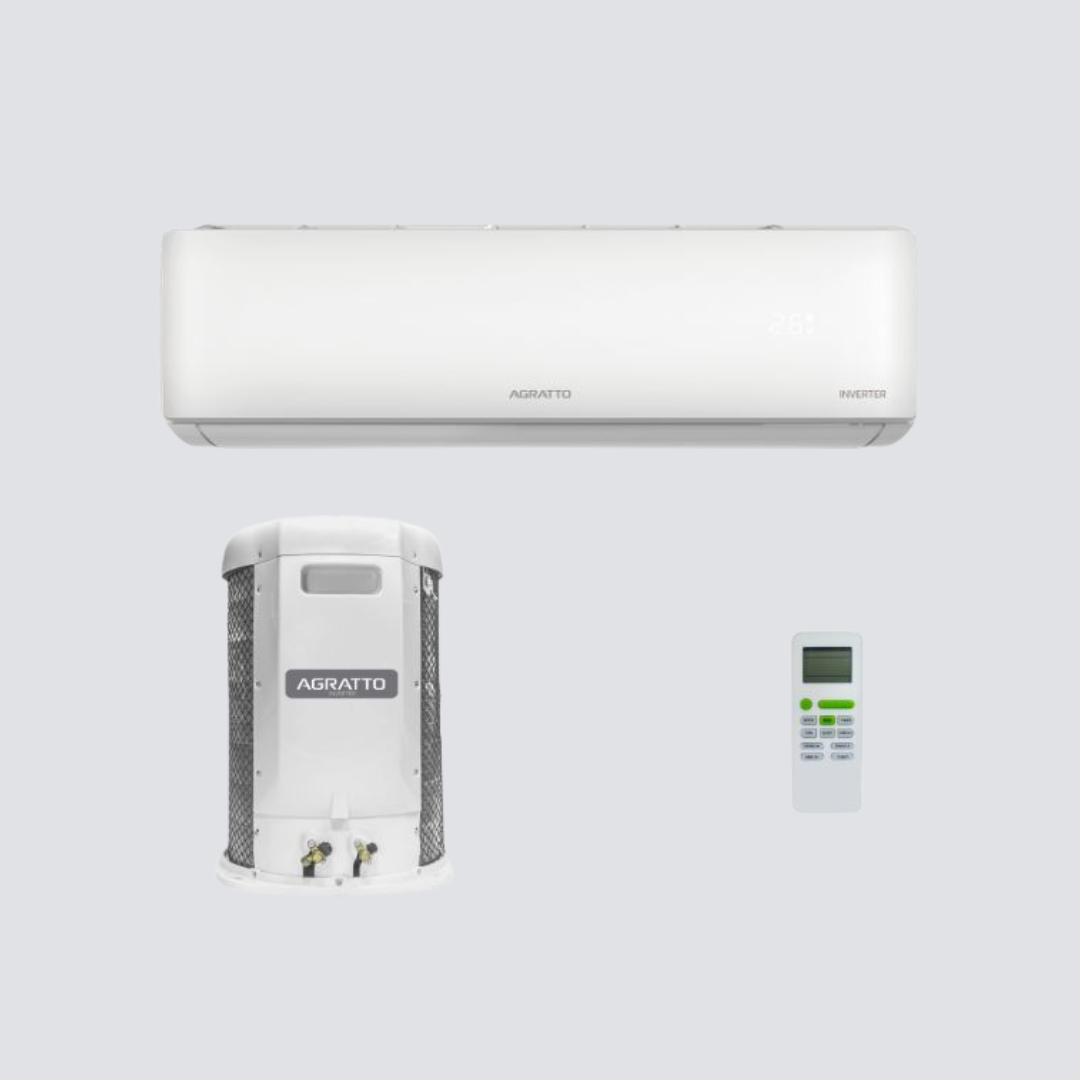 Ar-Condicionado Split Inverter Agratto LIV-LCS18FI-02I – 18.000 BTUs, 220V, Ciclo Frio, Serpentina de Cobre