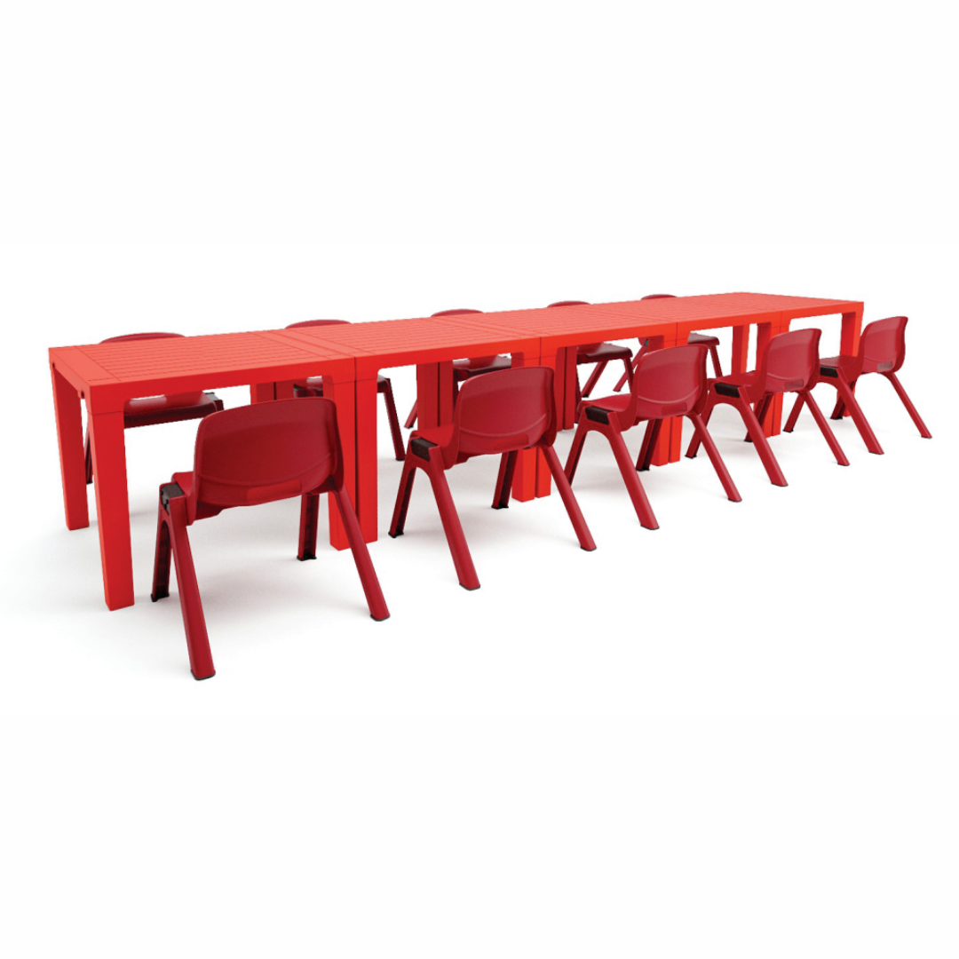 Conjunto Refeitório Infantil 10 Lugares