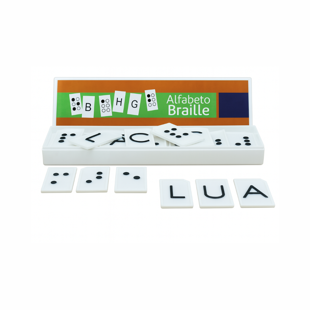 Alfabeto em Braille – Conjunto Educativo em Plástico
