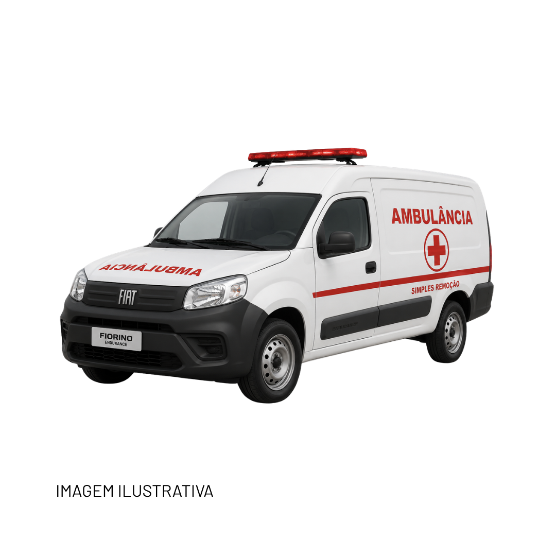 Ambulância Tipo A Fiat Fiorino Endurance 1.3 Flex – Simples Remoção