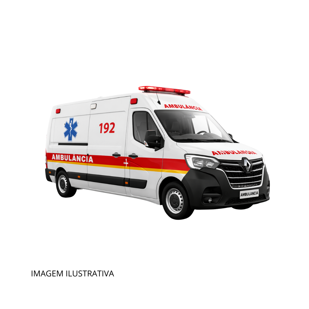 Locação Mensal De Ambulância Tipo B Simples Remoção Com Motorista