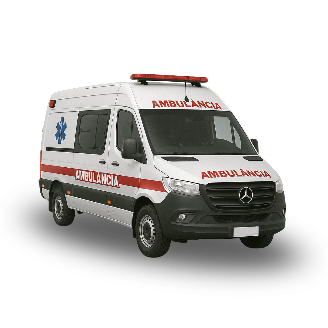 Furgão Ambulância UTI Móvel Tipo D – 0 km, Mercedes‑Benz Sprinter 417