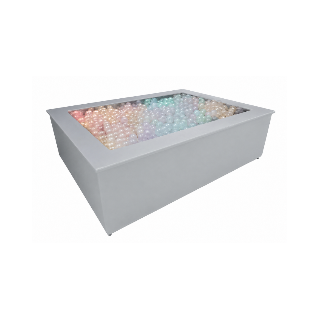 Piscina de Bolinhas Sensorial com Iluminação LED RGB – 1,50 x 0,60 x 1,00 m