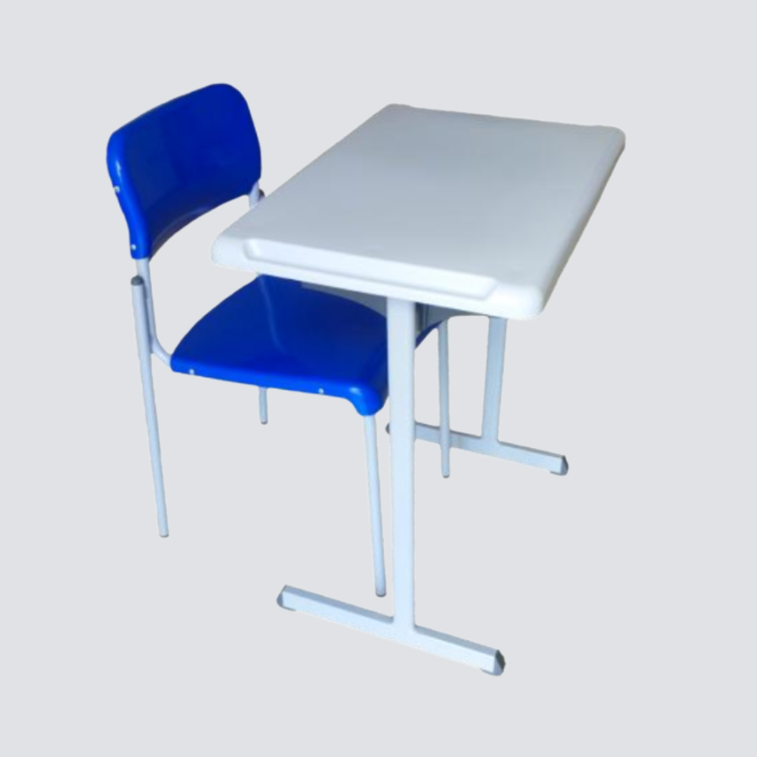 Conjunto Escolar Carteira e Cadeira Tamanho 6 – Classe Dimensional 6