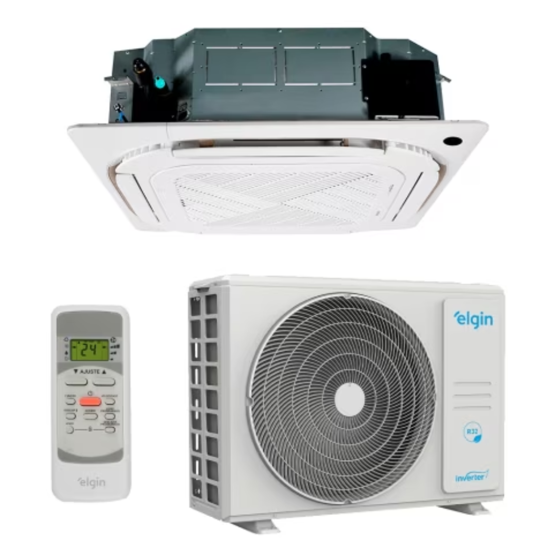 Aparelho de Ar Condicionado Tipo Split Cassete Inverter 30.000 BTU/h