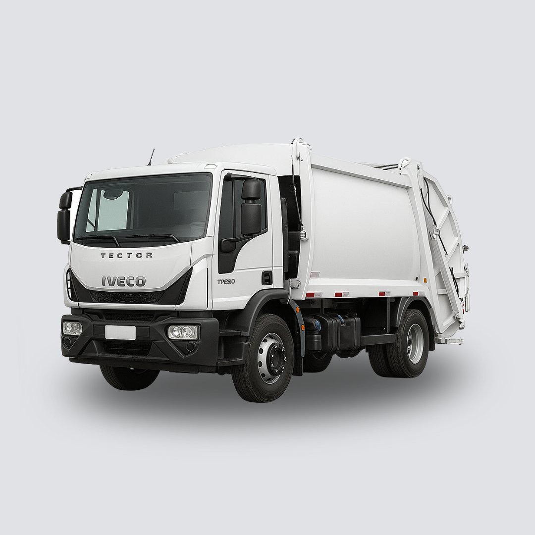 Caminhão Compactador Iveco Tector 17-280 – 15 m³, 16 t, 4×2