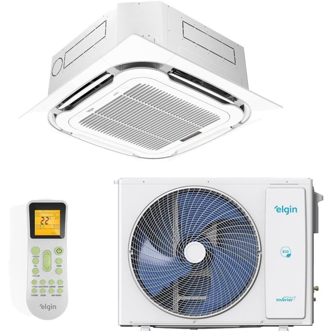 Aparelho de Ar Condicionado Tipo Split Cassete Inverter 36.000 BTU/h