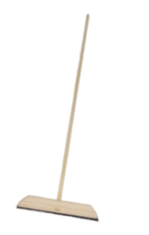 Rodo Para Piso 40 Cm Com Base De Madeira E Dupla Borracha