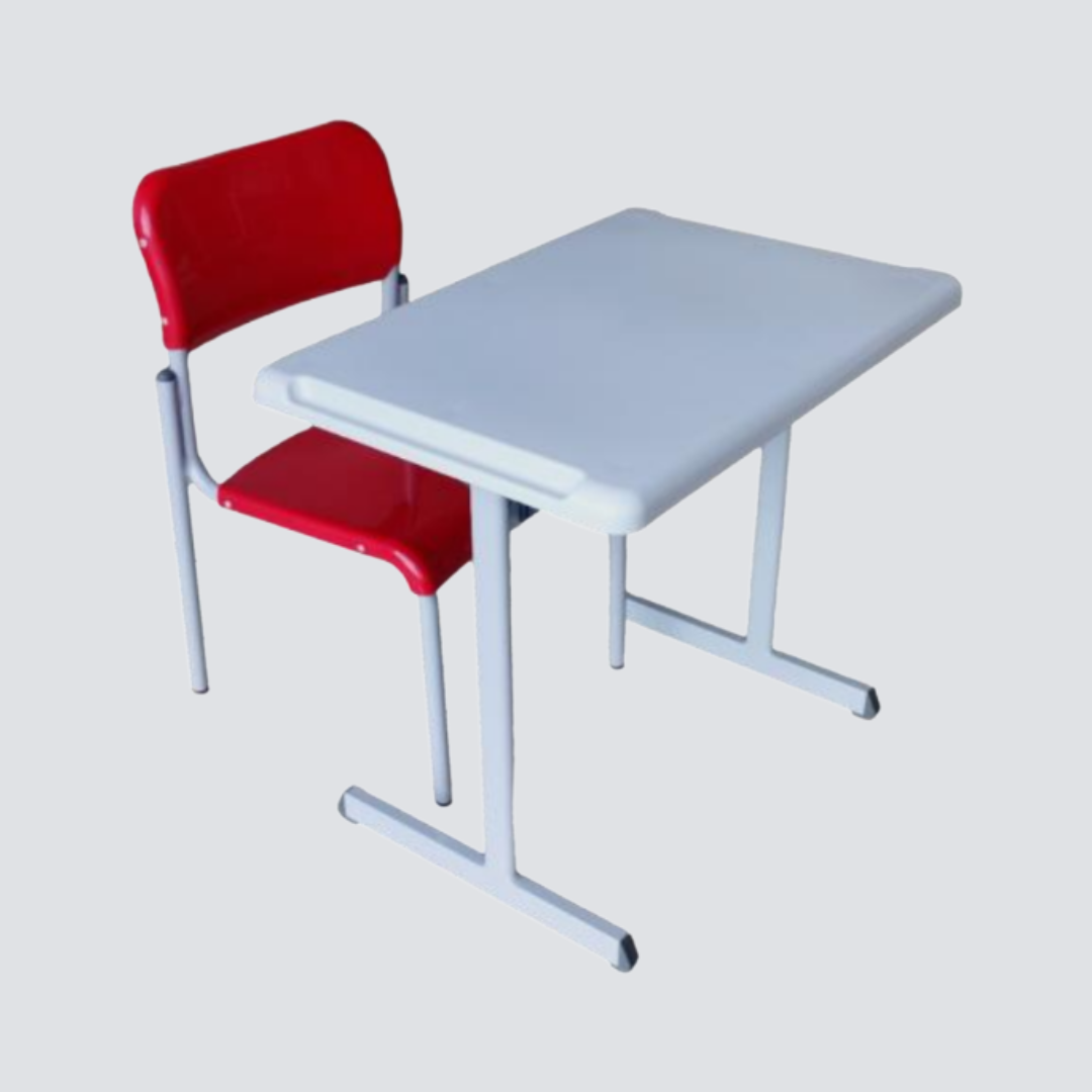 Conjunto Escolar Carteira e Cadeira Tamanho 4 – Classe Dimensional 4