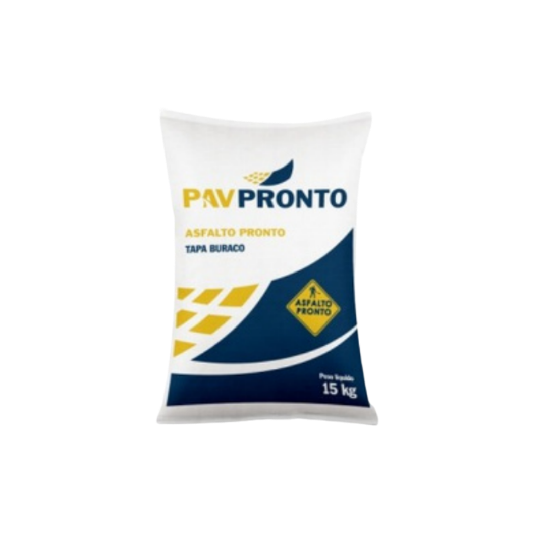 Asfalto Cbuq Pronto Em Embalagem De 25 Kg