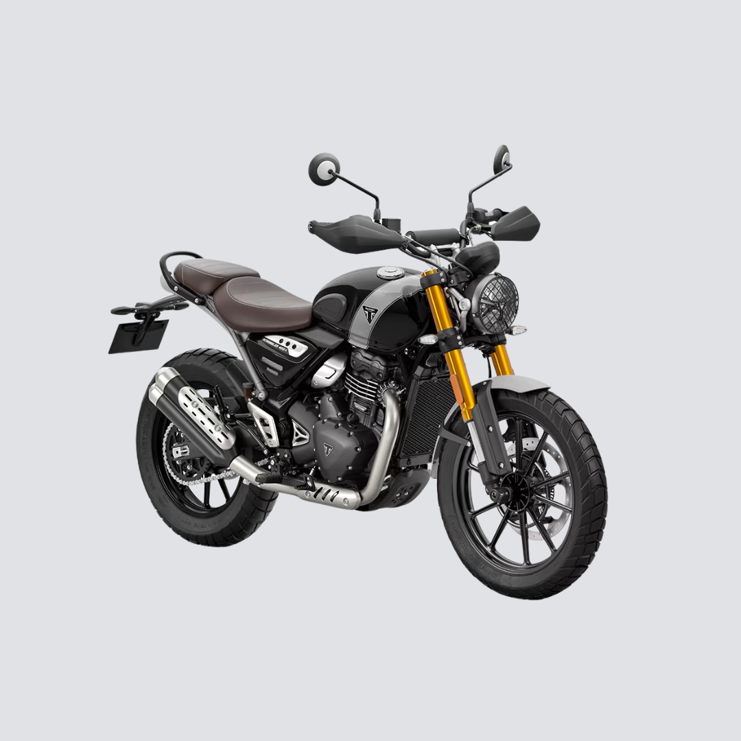 Motocicleta Triumph Scrambler 400 X – Adaptada para Uso Policial