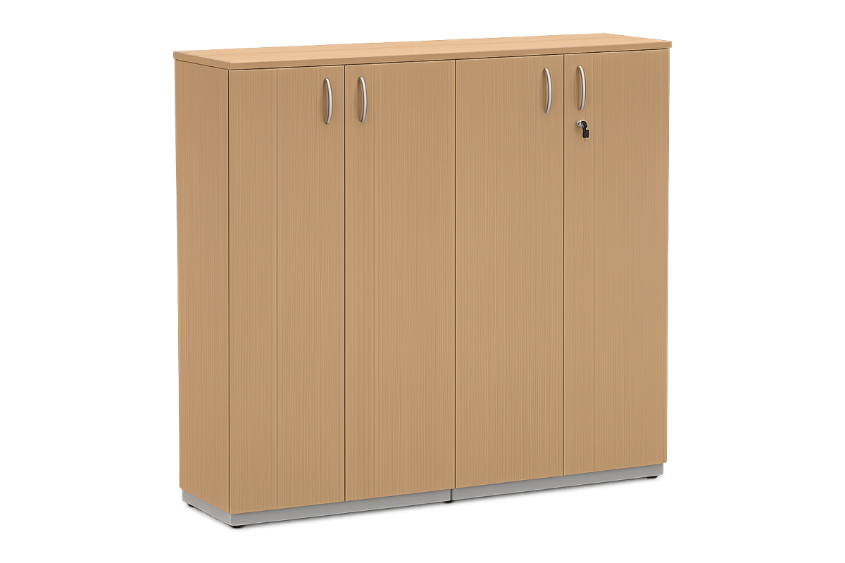 Armário Alto 4 Portas Em Mdp 1600x500x1600 Mm Modelo Siam