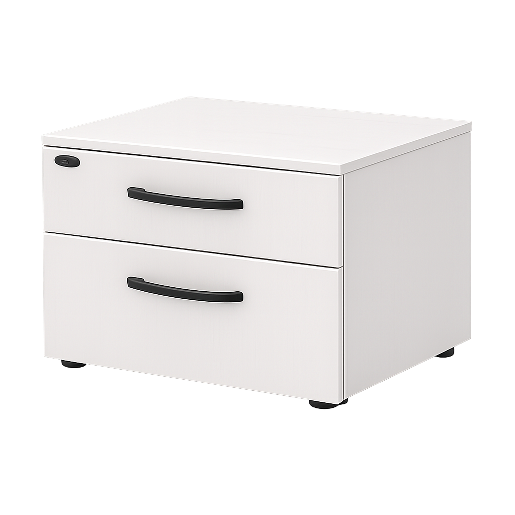 Gaveteiro Fixo 2 Gavetas 312 X 440 X 292 Mm