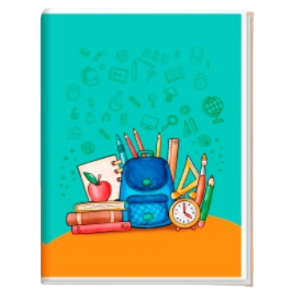 Caderno Brochura Grande 96 Folhas Costurado Com Certificação FSC