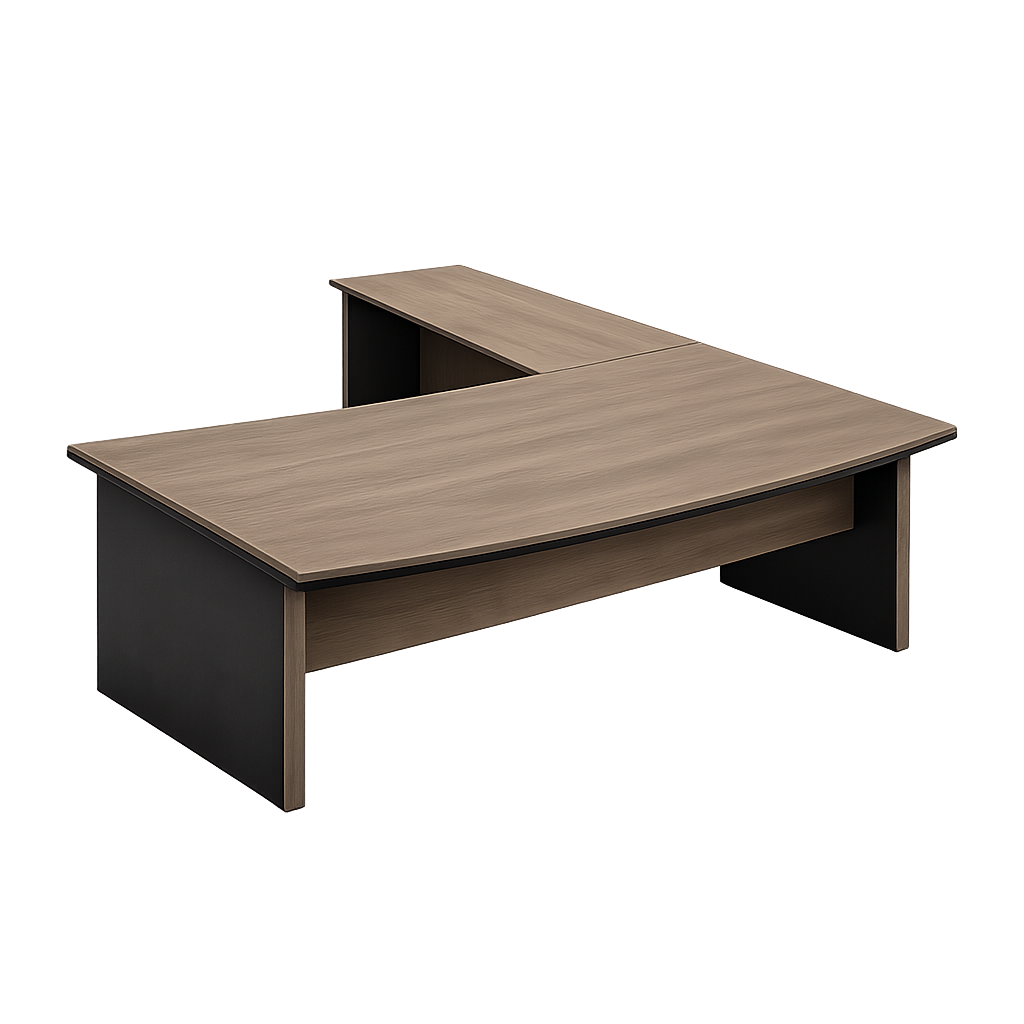 Mesa De Trabalho Em MDF Com Gaveteiro 3 Gavetas 2200 X 900 X 740 Mm