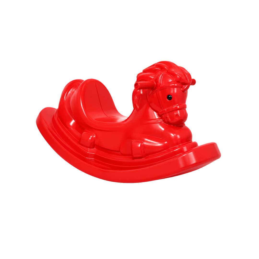 Gangorra Infantil Individual Cavalinho Rotomoldada com Proteção UV