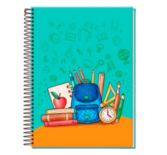 Caderno Universitário 96 Folhas Com 5 Divisórias E Certificação FSC