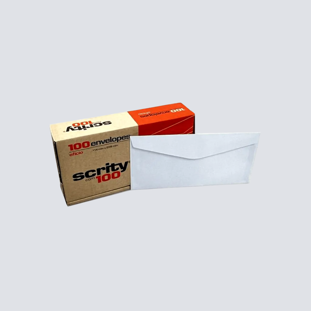 Envelope Saco de Papelaria Offset 200 × 280 mm – 90 g/m² – Caixa com 250 Unidades