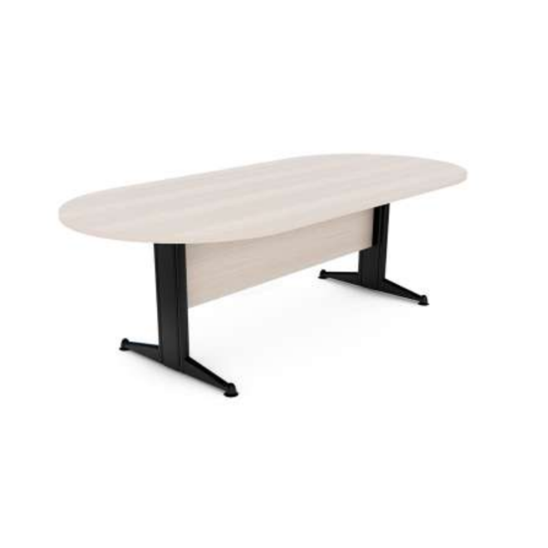 Mesa Reunião Oval 2700x1100x740mm