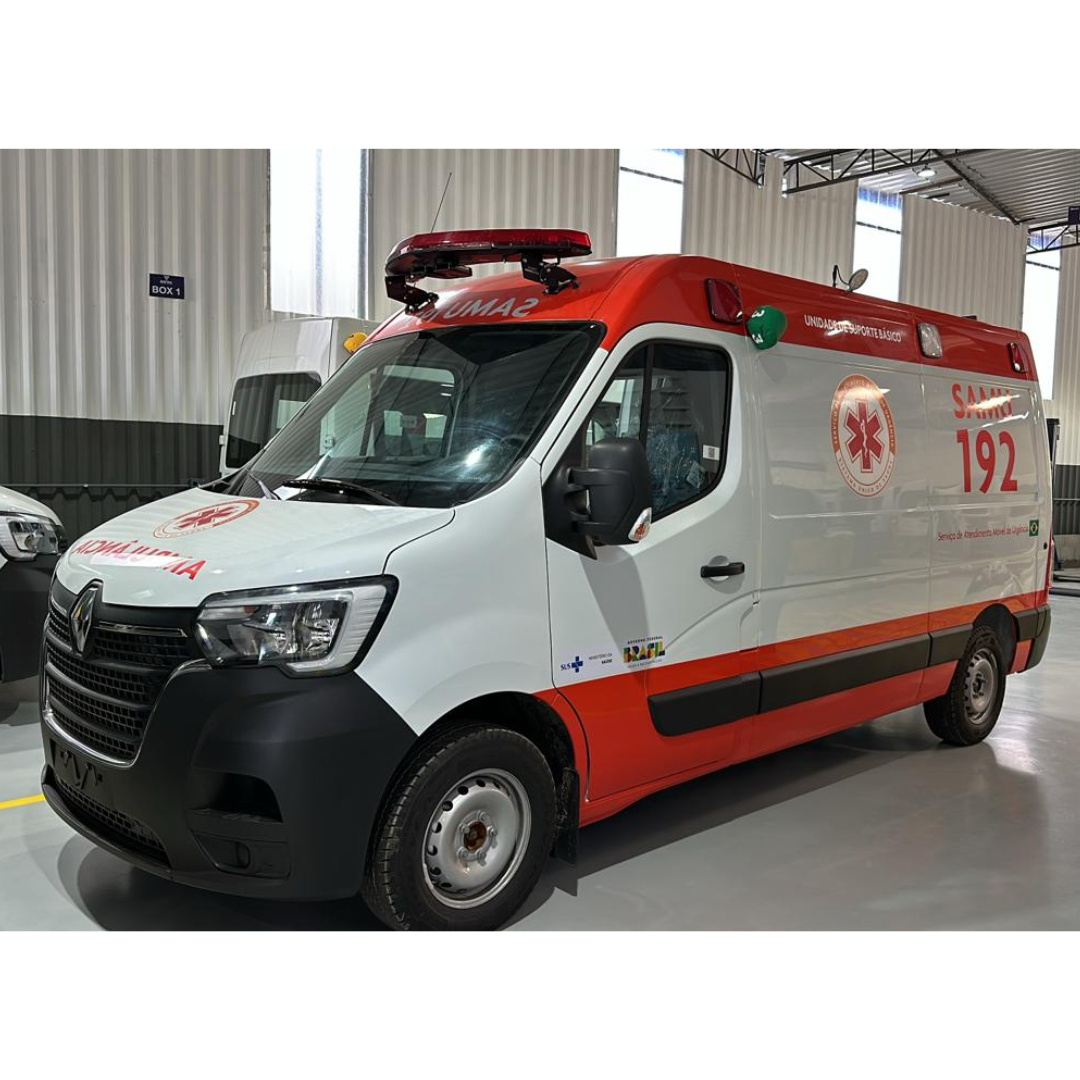 Ambulância Padrão SAMU - Renault Master L2H2