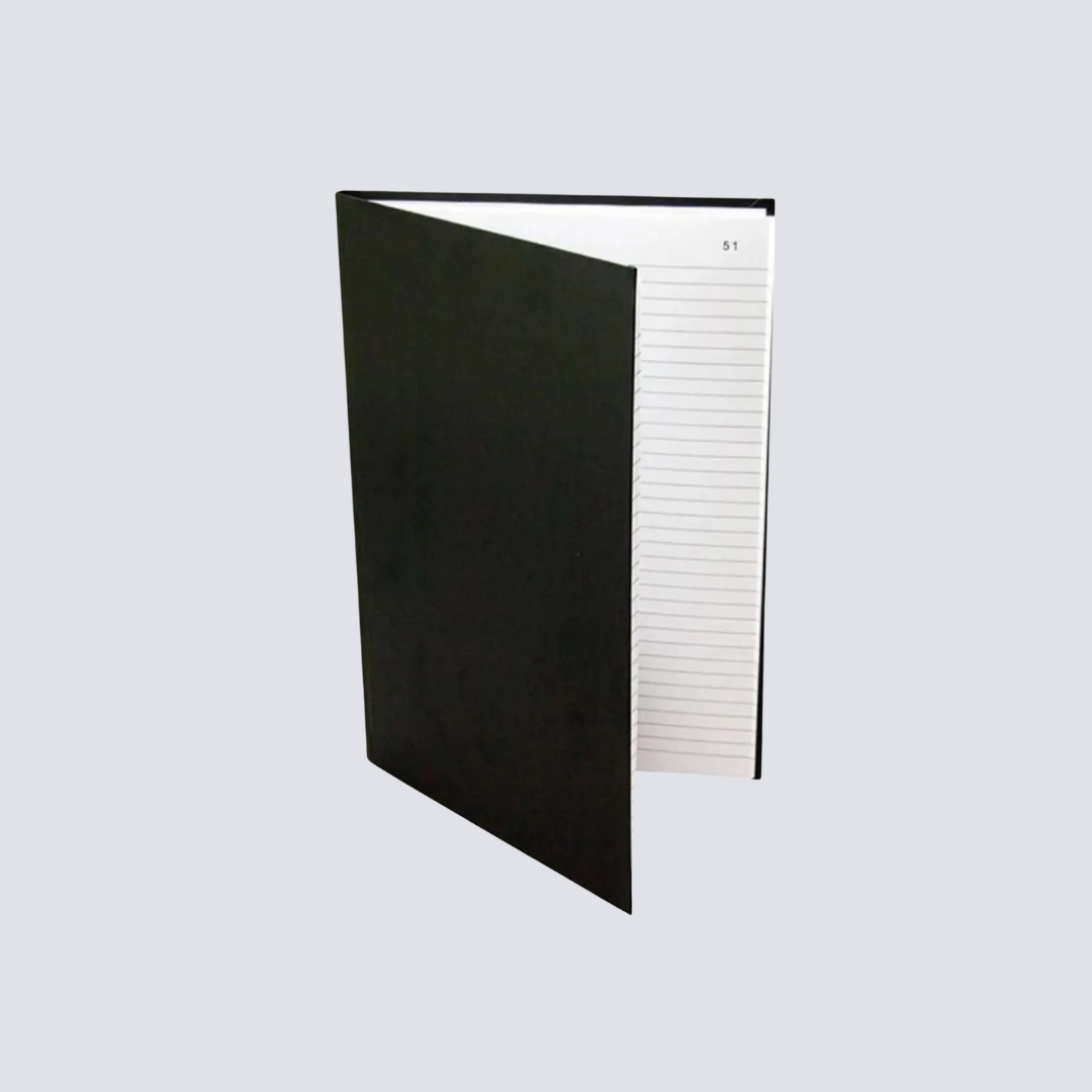 Livro de Ata Sulfite 100 Folhas – 297 × 210 mm, Costurado e Numerado