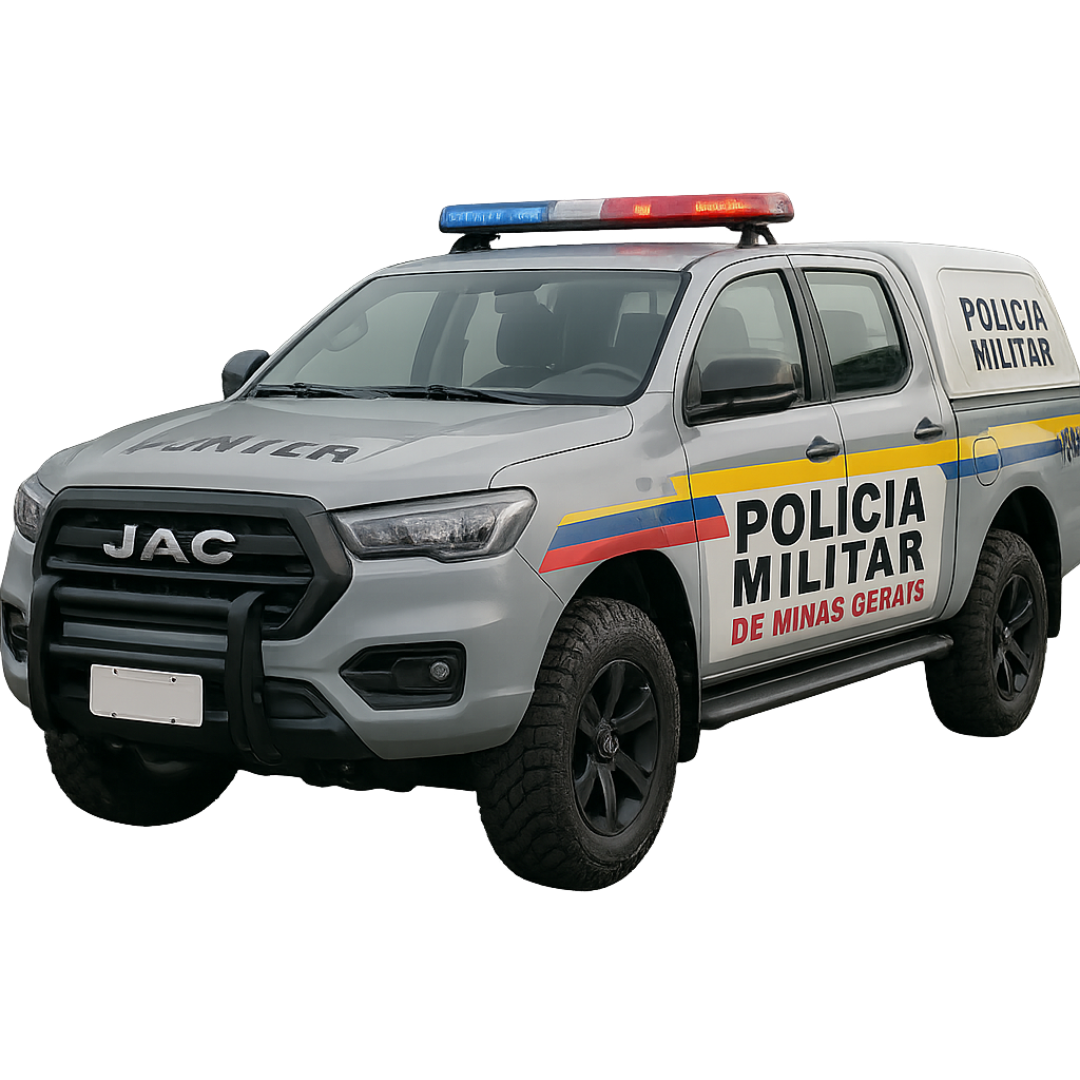 Viatura Caminhonete Cela Humanizada Jac Hunter 4x4 AT